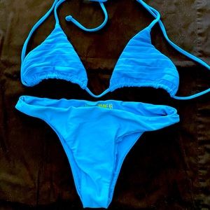 Mikoh bikini, turquoise, size Medium